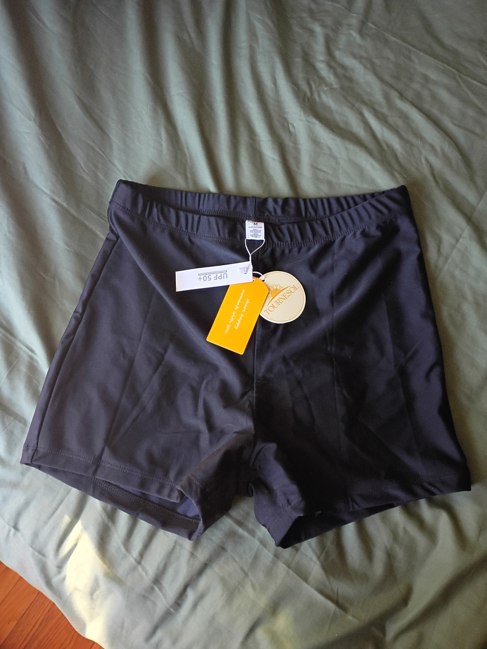 Black Swim Shorts -- New With Tags